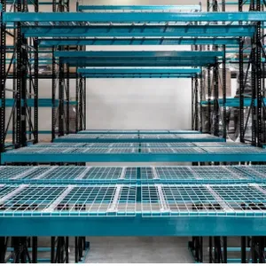 Heavy Duty Industrial Warehouse Durable Rigid Metal Wire Mesh Deck for Pallet Rack thumbnail-2