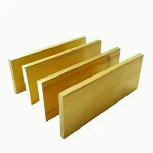 Factory Supply High Quality in Stock CW509L Brass Sheet Brass Plate thumbnail-1