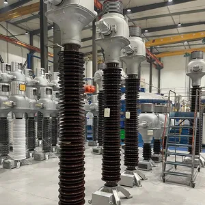 Outdoor HV Current Transformer CTMVHV 110kV 126kV With Installation Support and Calibration thumbnail-3