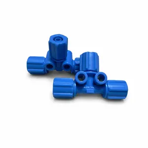 500-0041-110 Connector Tube Tee 4mm ID for Videojet 43S 46P Willett 430 460 405 407 Inkjet Coding Printer thumbnail-3