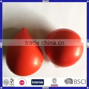 Promotional Toy Custom Color and Logo Water Drop Stress Ball thumbnail-1