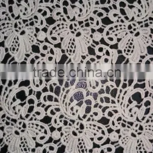 Promotion High Quality Embroidery Lace Cotton Fabric With Flower Pattern thumbnail-5