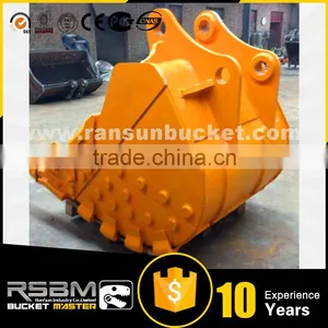 Promotion Price HARDOX500 NM400 Excavator Bucket Manufacturer for 1-80t Excavator thumbnail-6