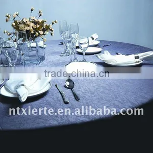 Upscale Hotel Dining Table Cloth Jacquard Table Cloth thumbnail-1