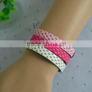 Wholesale Spots Leather Bracelets thumbnail-2