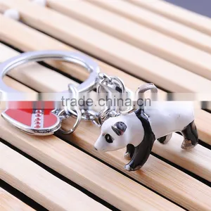 Upscale Key Ring Manufacturers Wholesale Panda Keychain thumbnail-3