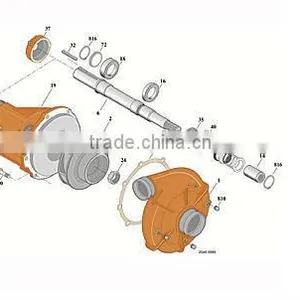 Aluminum Casting Enclosed Impeller for 4''*3'' Groove Durable Berkeley Pump thumbnail-6