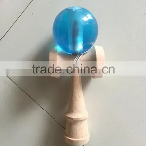 Kendama Skill Crystal Ball Toys Wooden Handle Jumbo Kendama thumbnail-1