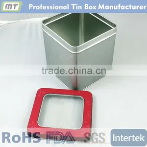 Luxury Square Metal Watch Box thumbnail-1