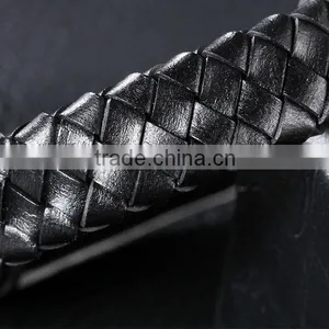 Halloween Punk Skull Wings Genuine Leather Bracelet Unisex Stainless Steel Clasp Cuff Bangle thumbnail-5