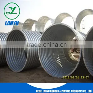 Large Diameter Galvanized Drainage Pipes/Road Culverts thumbnail-3