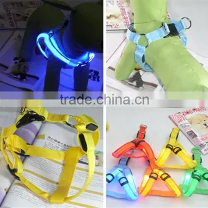 DOG LED Flashing Light LED Dog Chest Strap for Strolling Pet Strap thumbnail-6