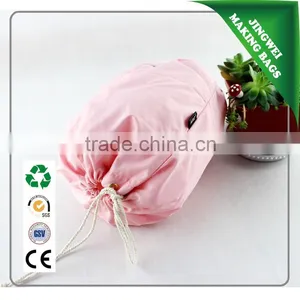 2016 Hot Sale Fine Polyester Round Bottom Drawstring Packing Bags thumbnail-1