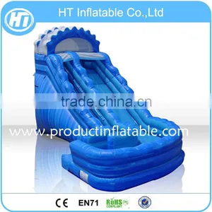 2016 Hot Sale Cheap Kids Games Used Commercial Giant Inflatable Water Pool Slide For Sale thumbnail-1