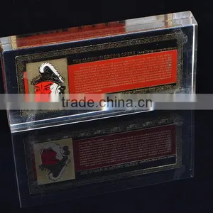 Hot Sale Acrylic Block Display Trip Acrylic Block Gift as Souvenir thumbnail-1