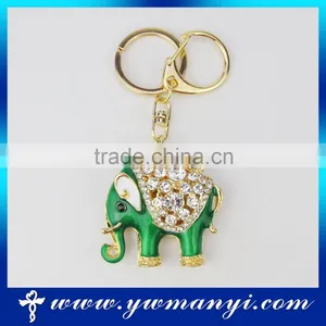 Letest Design Elephant Logo Alloy Keychain K0003 thumbnail-1