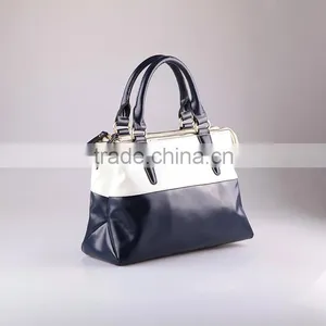 4073 Best Price PU Women Handbags Tote Bag With Two Metal Zip Top thumbnail-4