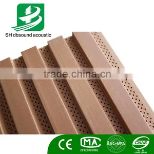 WPC Perforated Sound Absorbing Acoustic Panel 159*10mm thumbnail-2
