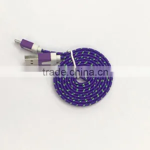 Usb Braided Cable 10ft Usb Charging Cable for Iphone for Samsung thumbnail-4