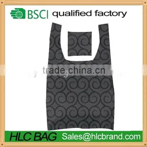 Easy Carringrolling Polyester Shopping Foldable Shopping Bag With PIECES Design thumbnail-1
