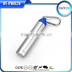 Portable Carabiner Aluminum Hook Power Bank 2200mAh 2600mah 2800mah Quality Choice thumbnail-5