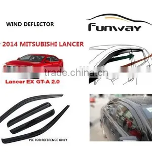 2014 MITSUBISHI LANCER Wind Deflectors,door Visor,window Deflectors,car Rain Visor,car Accesories thumbnail-1