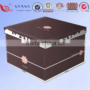 Wholesale Custom Cheap Wedding Cake Box Design thumbnail-2