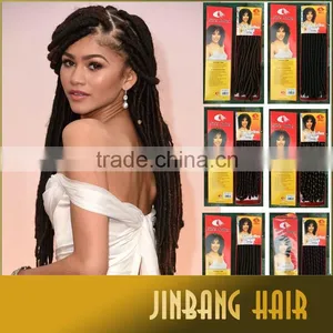 14'' 85g NINA Softex Dread Lock Braid Synthetic Jumbo Braids, Synthetic High Quality Softex Dread Braid Hair thumbnail-1