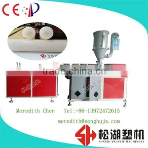 High Temperature Resistant Plastic Rod PVDF Extrusion Line thumbnail-1