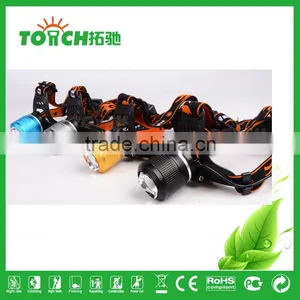 Super Power Ultra Bright Led Headlamp High Quality Fishing Head Light Zoomable Led Fish Lamps Miner thumbnail-1