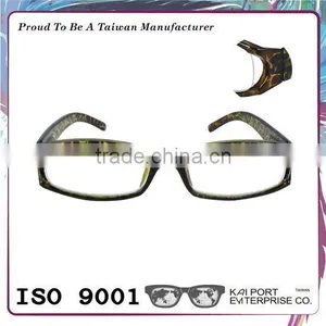 Special Design Frame With Fashion Brown Gradient Color Inflexible Eyeglass Frame thumbnail-2
