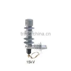 Procelain Lightning Arrester 15kV thumbnail-1