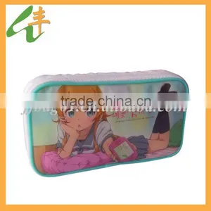 Latest Design Children's Cute Leather Pencil Case thumbnail-1