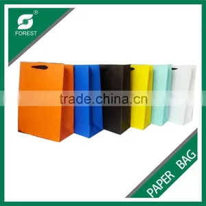 FACTORY DIRECT COLORFUL KRAFT PAPER BAGS thumbnail-1