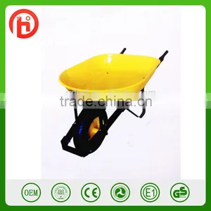 Straight Alminium Handle Wheelbarrow WB6605 With Plastic Tray thumbnail-2
