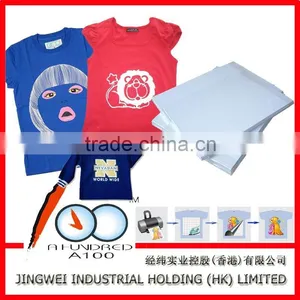 Inkjet and Laser Heat Transfer Paper A4&A3 for Light and Dark Color Cotton T-shirt thumbnail-3