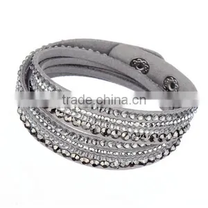 Custom Jewelry Factory Oem Pink Diamond Bracelets for Womens thumbnail-3