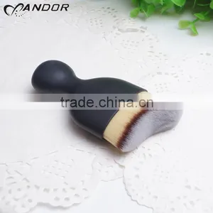 Soft Brush Hair Black Handle Colored Mini Concealer Brush thumbnail-1