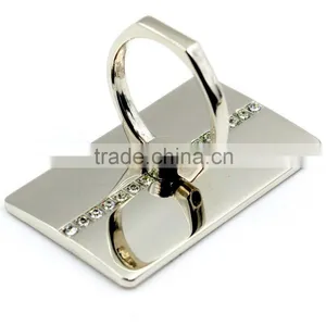 Rectangle Crystal Smart Ring Finger Grip Stand Holder thumbnail-2