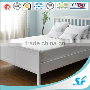 Waterproof Polyester Cotton Kroean Mattress Protector With Skirt/ Hospital Mattress Protector thumbnail-1