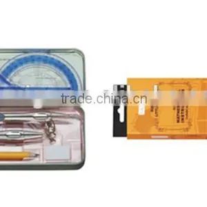 2014 Hot Sales Math Set Include Ruler Square Protractor Compass thumbnail-1