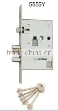 East Europe Leaf Keys Mortise Lock Body thumbnail-1