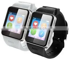 GPS+LBS Tracker Health Pedometer SOS Emergency Alarm Heart Rate Sensor Smart Watch Phone thumbnail-1