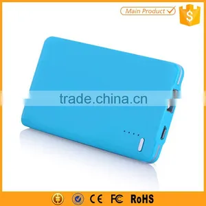 Handy Flat Plastic Power Bank 5000mah thumbnail-1