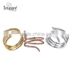 Fashion Jewelry Wholesale Diamond Ring Gold Ring Designs for Men Jewelry Designers thumbnail-1