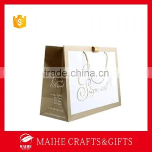 Customised Printed Paper Shopping Bag thumbnail-1