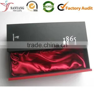 Sliding MDF Liquor Bottle Gift Box Red Wine Box Made in China Package Manufacturer thumbnail-1