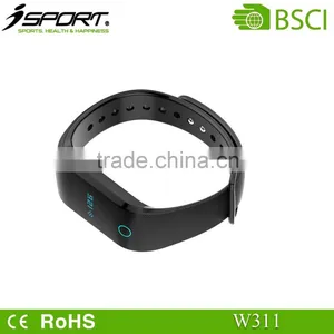 Bluetooth Vibrating Bracelet With Optional Heart Rate Monitor Fitness Band W311 thumbnail-3