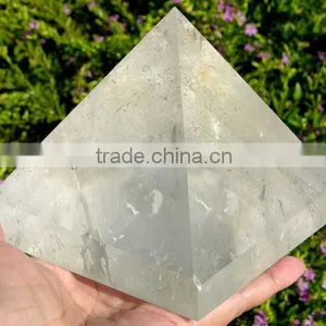 Clear Quartz Crystal Egypt Pyramid Model thumbnail-1