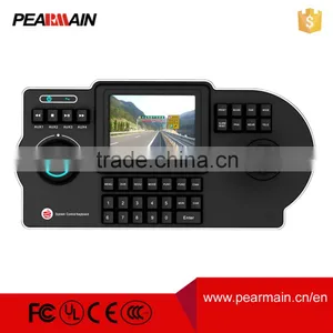 IP Keyboard Ptz Controller/joystick With Furnish 7" (800*480) LCD Screen Display Camera Video (up to 1080p) Quality Choice thumbnail-4